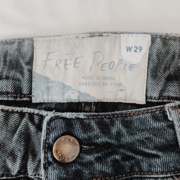 🚚 MOVING SALE! 🚚 Patchwork denim mini skirt - Picture 3 of 3